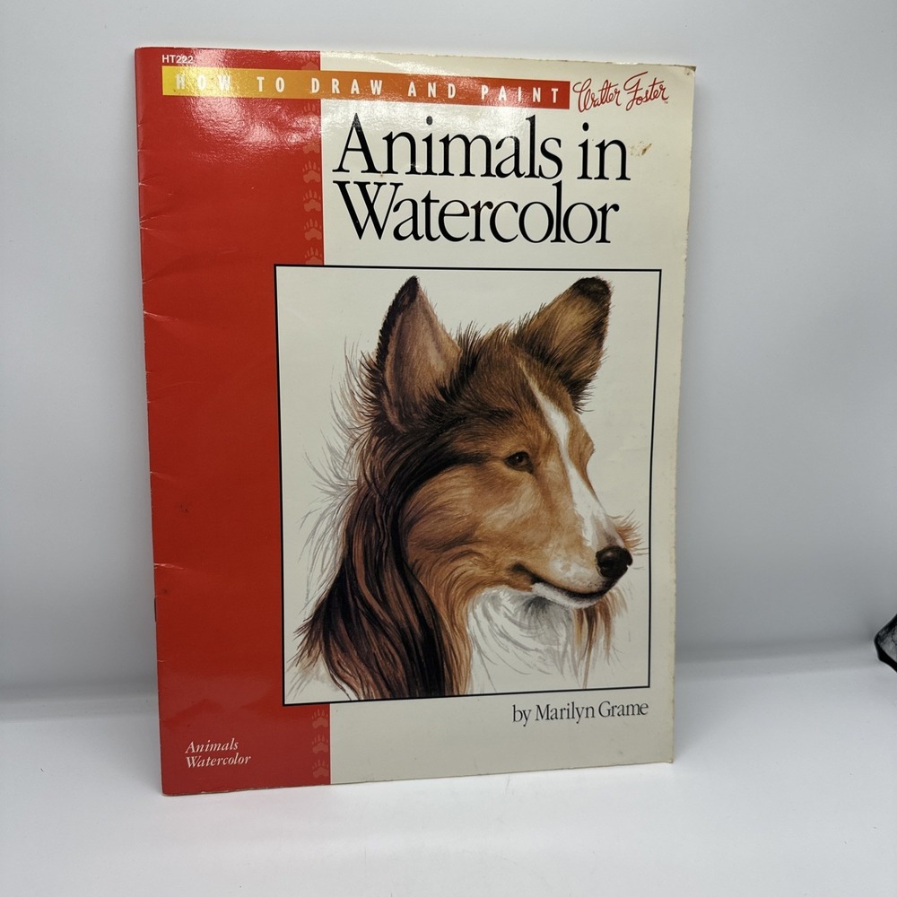 Animals in Watercolour (How to Draw & ... by Grame, Marilyn Paperback)